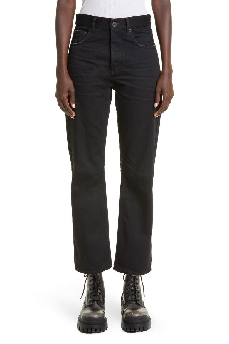 Slim Fit Nonstretch Jeans, Main, color, RUBBER BLACK