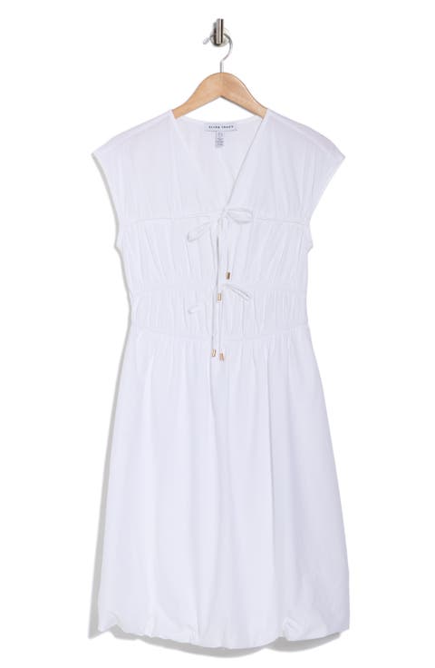 Poplin Cotton Bubble Dress
