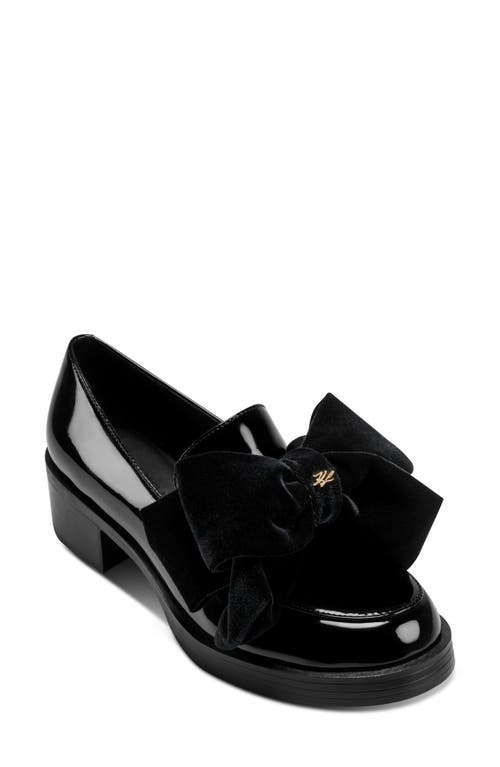 Karl Lagerfeld Paris Camilia Bow Loafer In Black