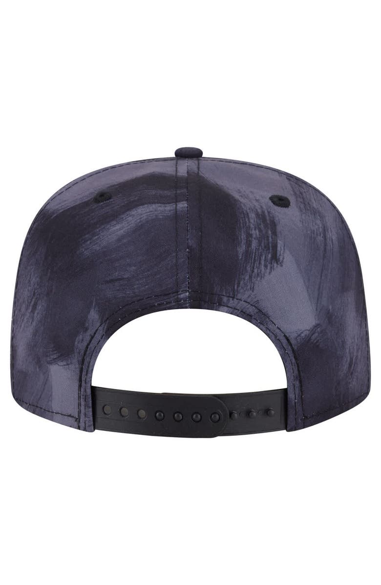 New Era Men's New Era Navy New York Mets Printed Golfer Snapback Hat, Alternate, color, Navy