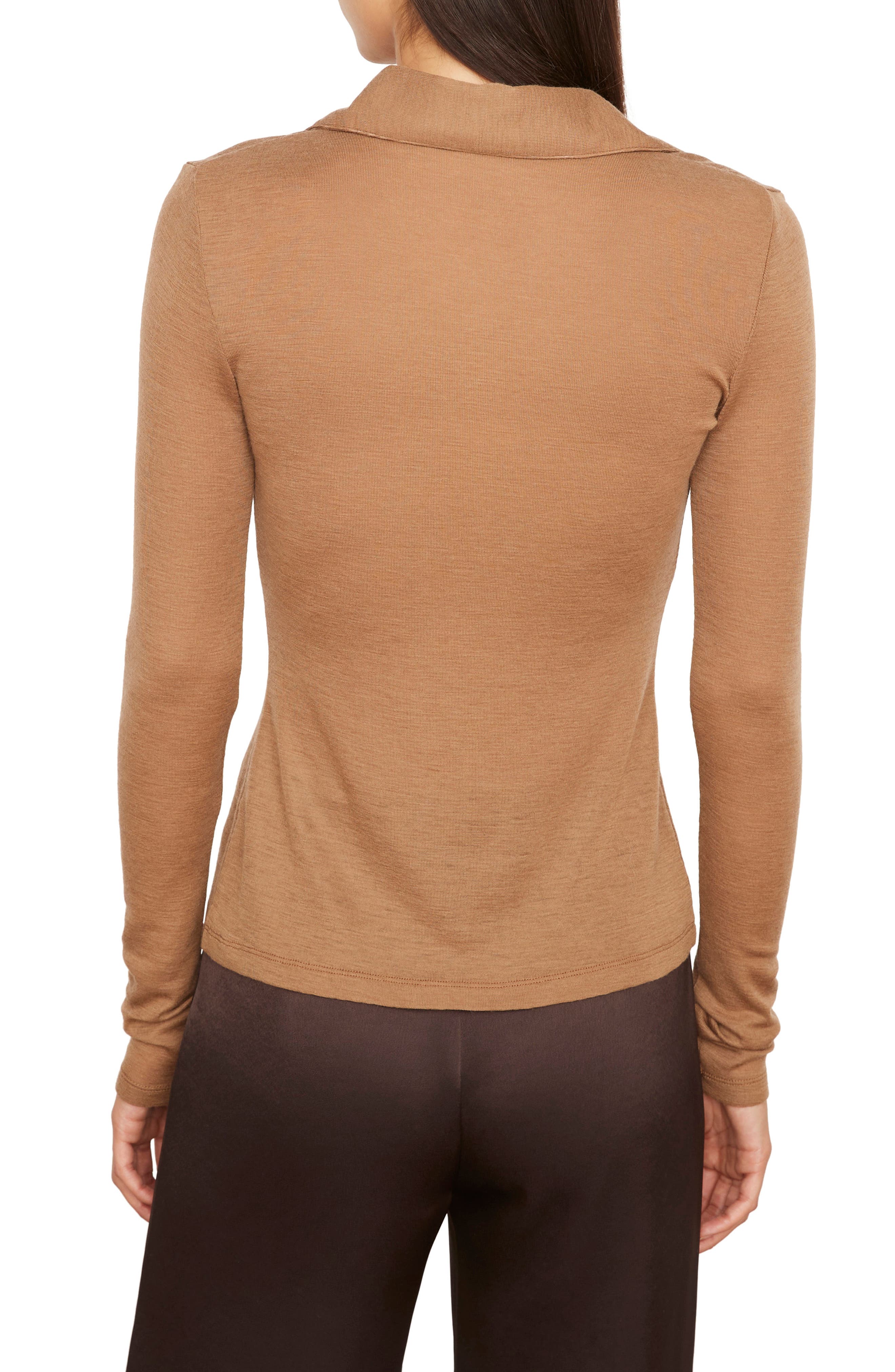 Merino Wool Polo Shirt - image 2