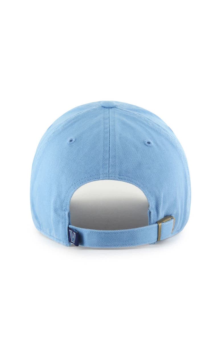 '47 Men's '47  Light Blue Villanova Wildcats Clean Up Adjustable Hat, Alternate, color, Light Blue