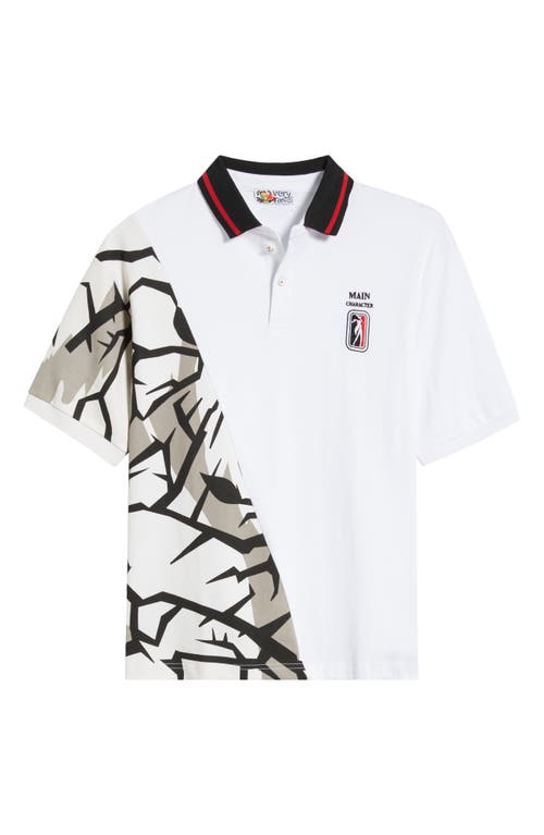 Veryrare Main Character Graphic Polo In White