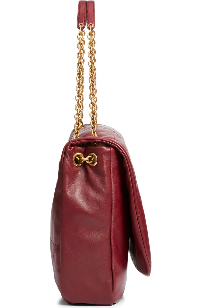 Saint Laurent Jamie 4.3 Patchwork Leather Tote, Alternate, color, New Dark Bordeaux