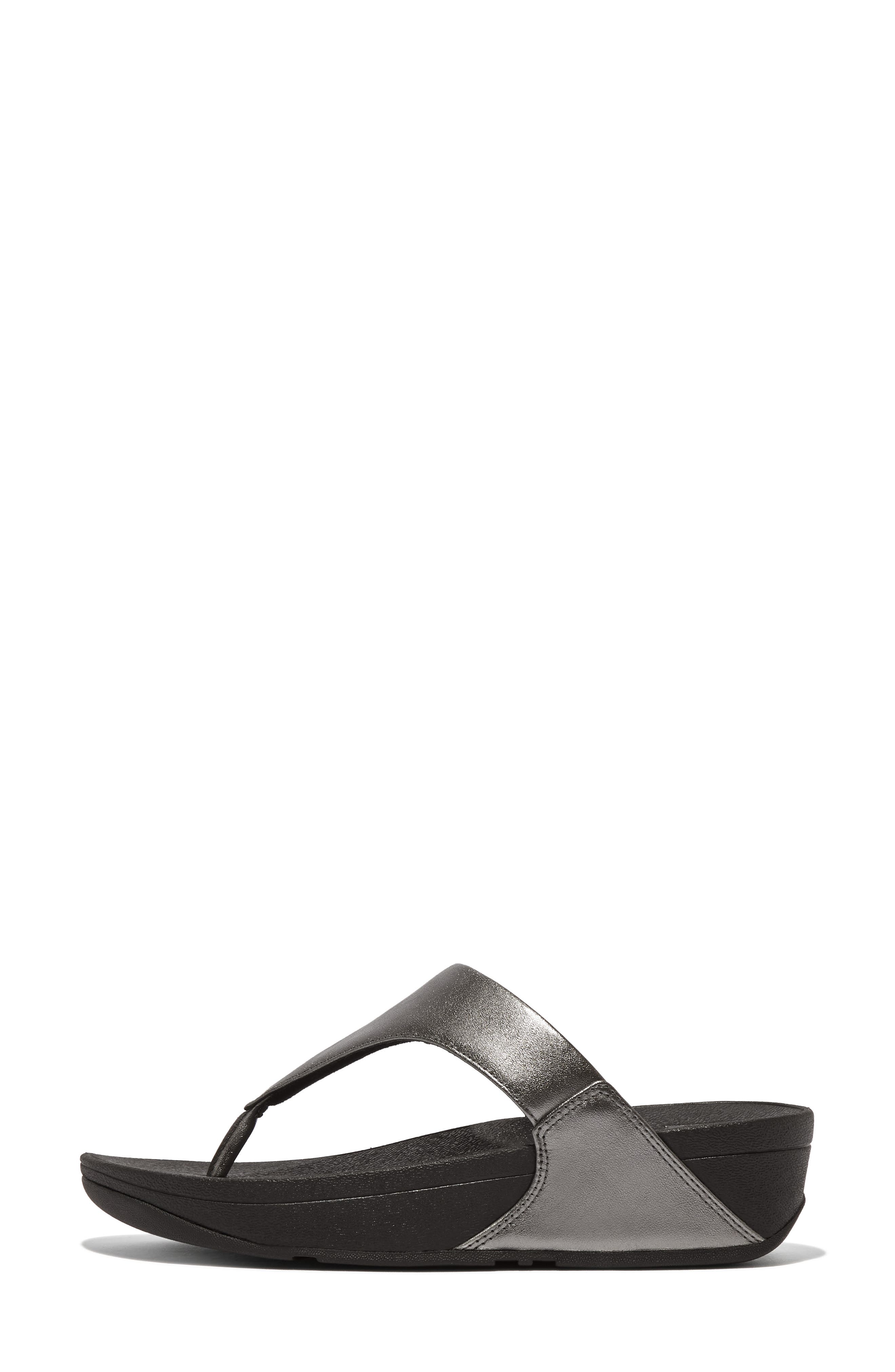 FitFlop Lulu Flip Flop, Alternate, color, Classic Pewter Mix