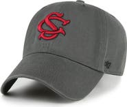 '47 Men's '47 Charcoal South Carolina Gamecocks Clean Up Adjustable Hat