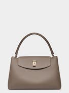 Bally Lock Me Top Handle Bag In Leather