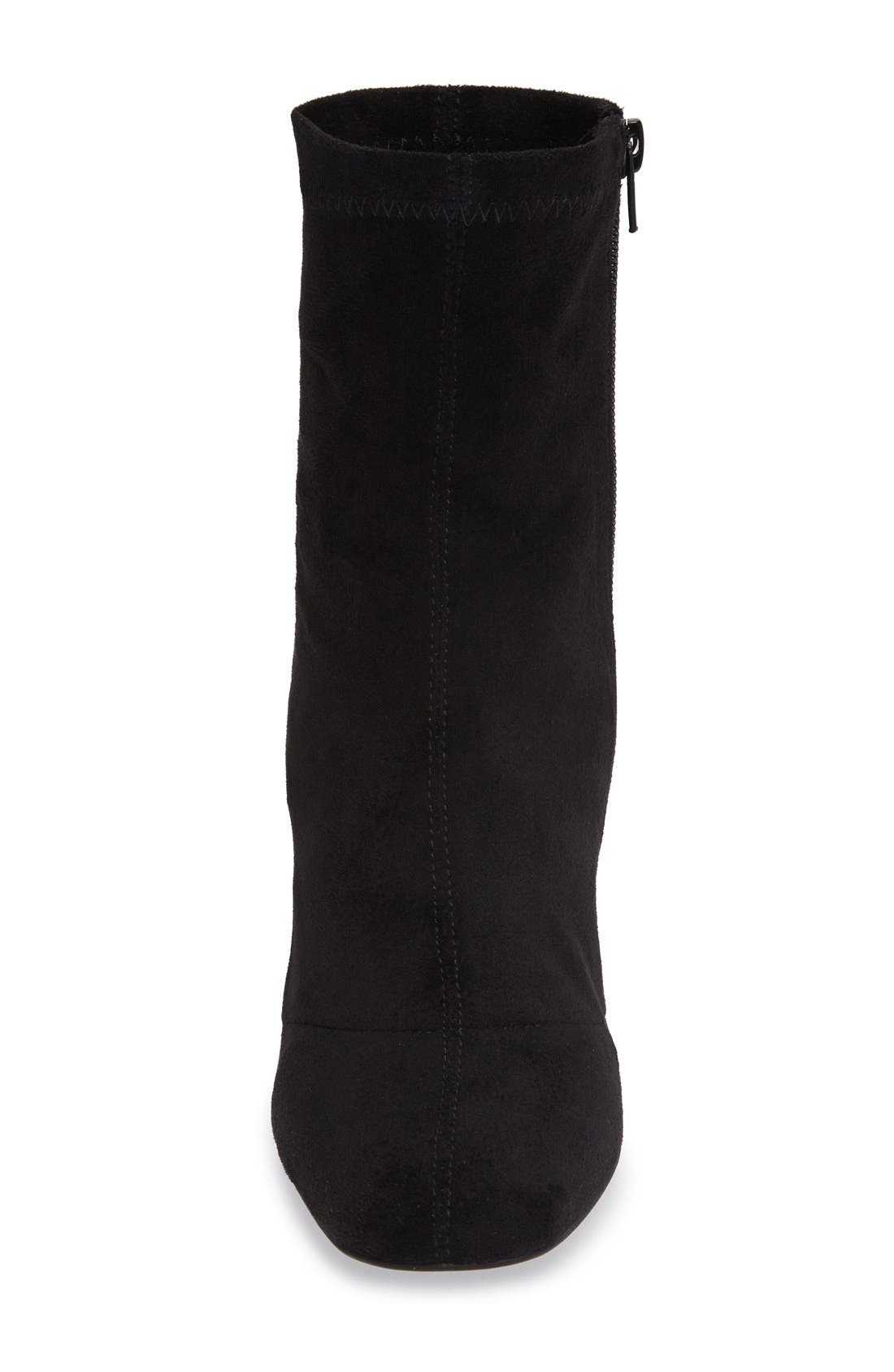 Cienga Bootie, Alternate, color, BLACK SUEDE
