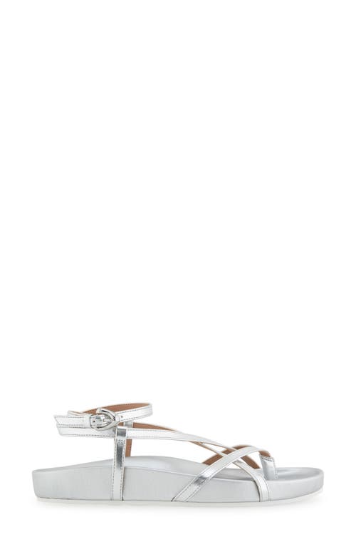 AEROSOLES AEROSOLES LEERA ANKLE STRAP FLAT SANDAL