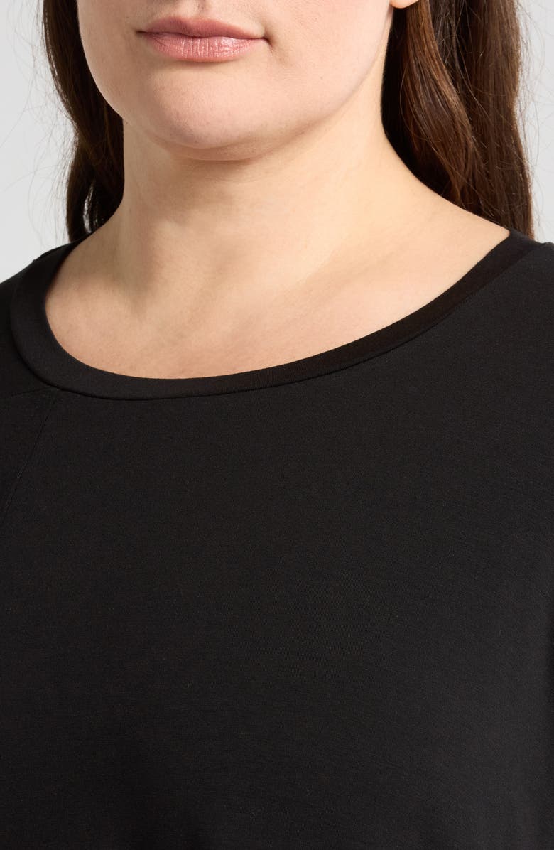 Eileen Fisher Asymmetric Knit Top, Alternate, color, 