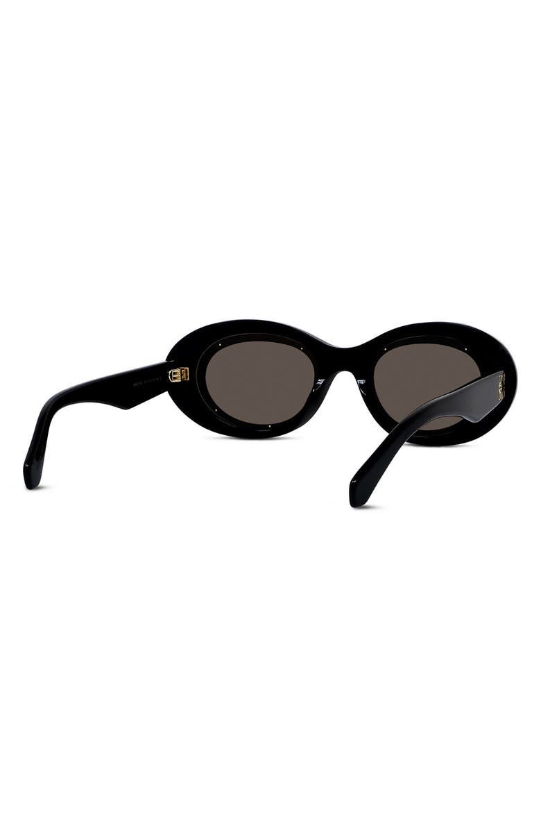 Loewe Anagram 54mm Oval Sunglasses, Alternate, color,