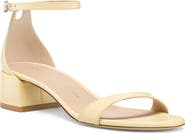 Stuart Weitzman Nudist Block Heel Sandal