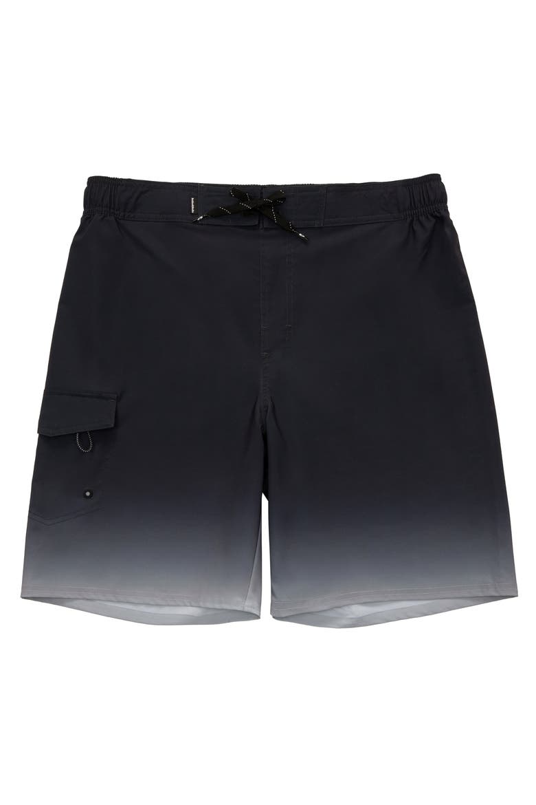 4-Way Stretch Performance Board Shorts, Alternate, color, Nightfall Gradient