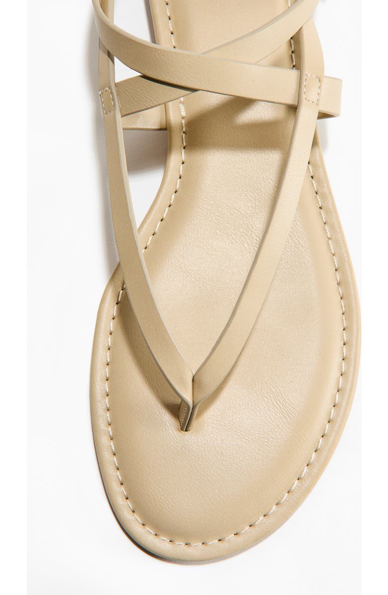 H&M Strappy Sandals, Alternate, color, Light Beige