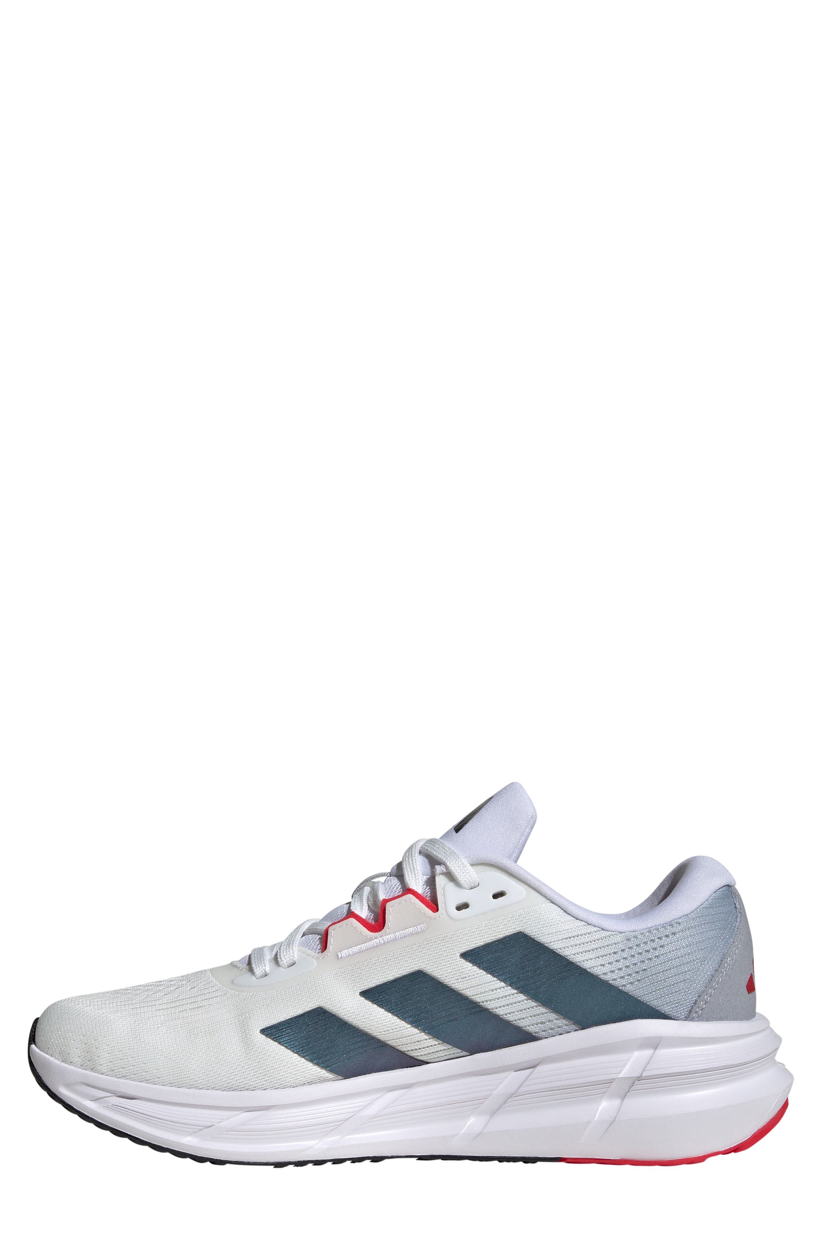 adidas Questar 3 Running Shoe, Alternate, color, White/ Black/ Pure Ruby