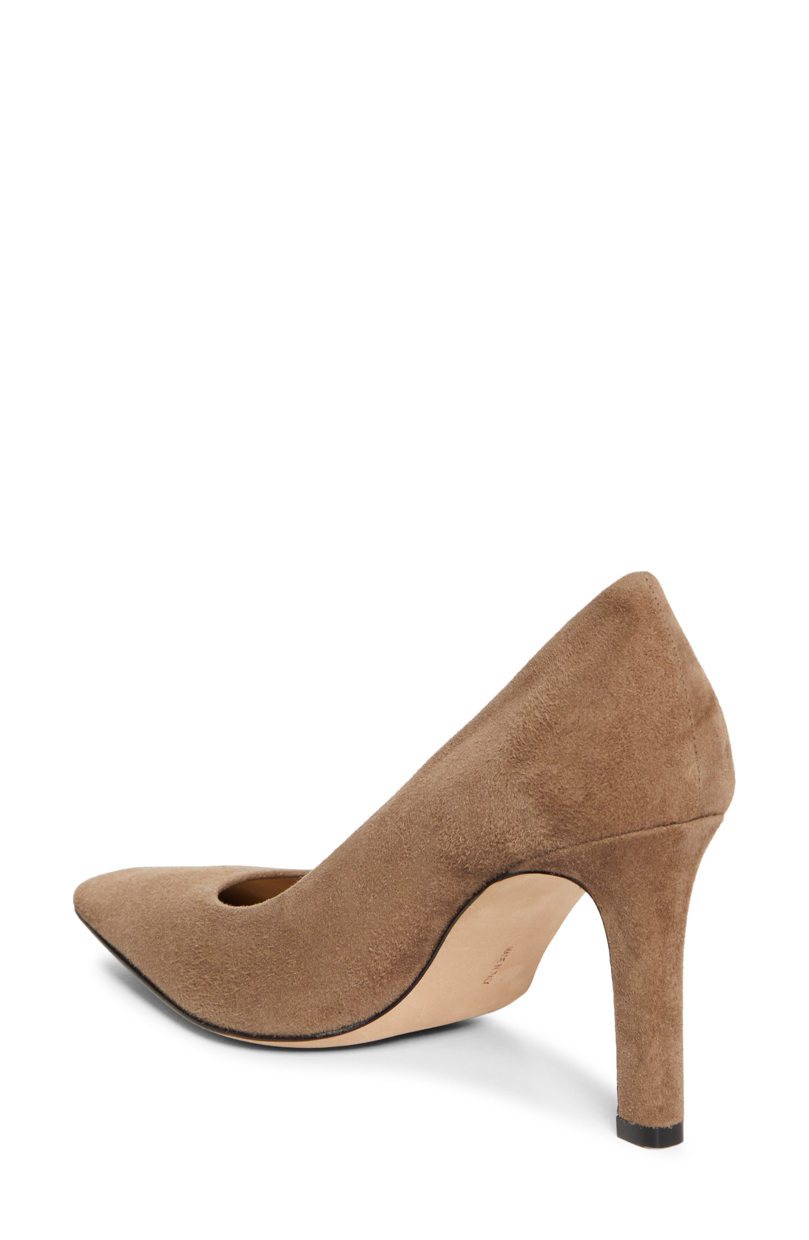 The Row Carla Pump, Alternate, color, Dark Taupe