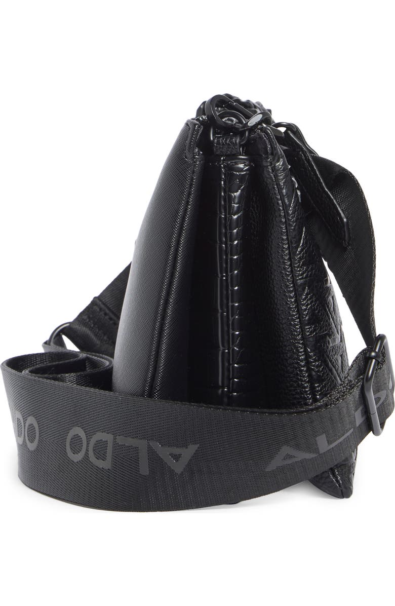 ALDO Alaeteriell Crossbody Bag, Alternate, color, Black