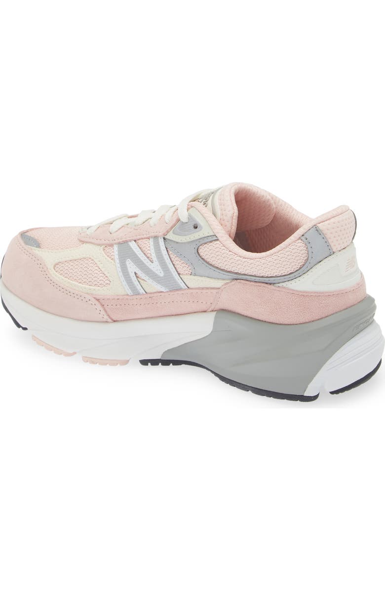 New Balance Kids' 990 v6 Sneaker, Alternate, color, Pink Haze/ White