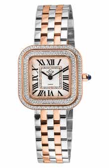 GV2 Bellagio Diamond Swiss Bracelet Watch, 30mm