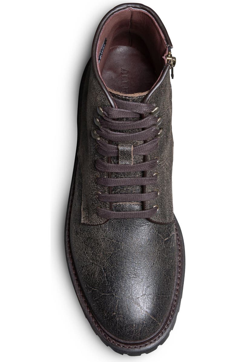 Allen Edmonds Higgins Mill Lug Zip Boot, Alternate, color, Husk