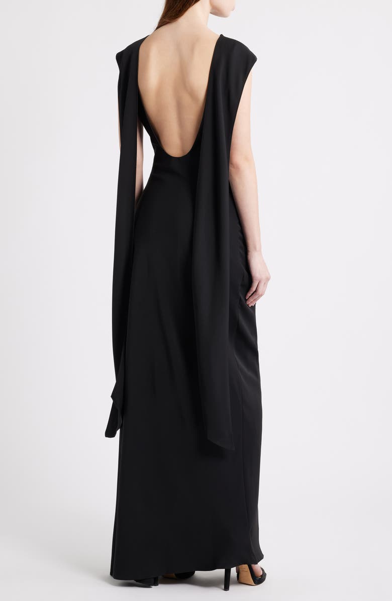 Odd Muse The Ultimate Muse Cap Sleeve Dress, Alternate, color, Black