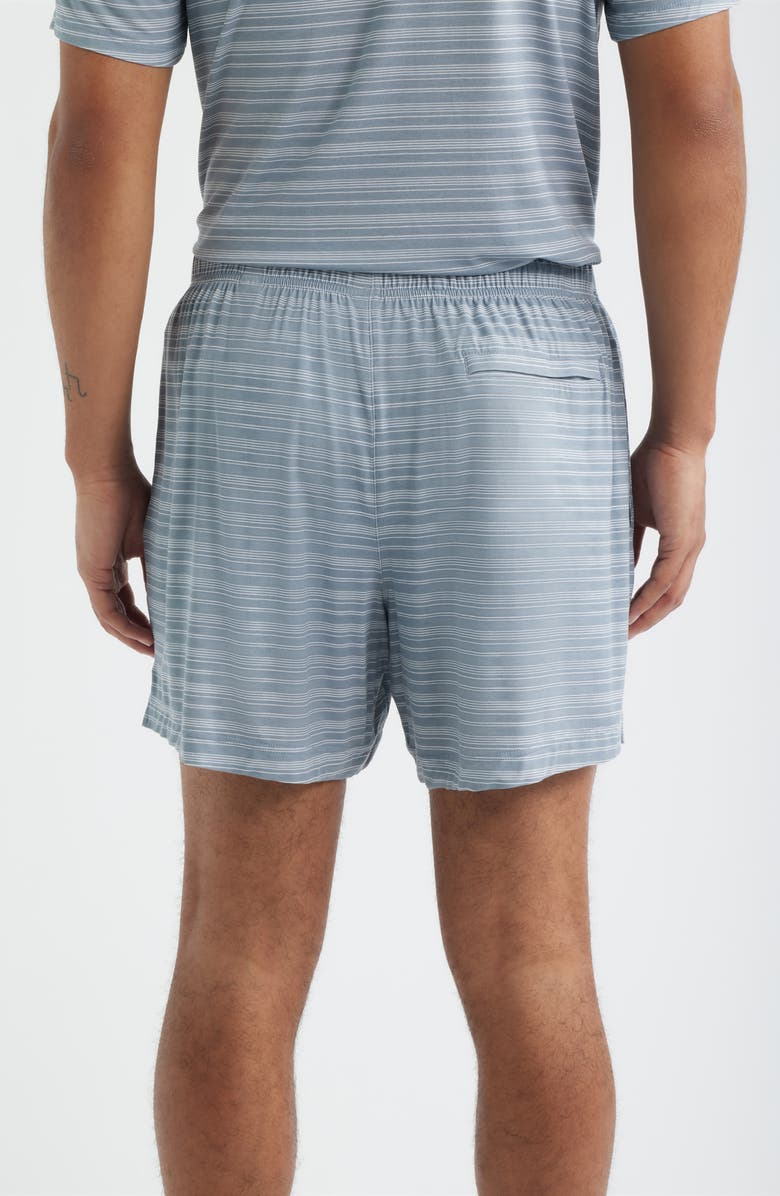 Daniel Buchler Stretch Modal & Silk Sleep Shorts, Alternate, color, Air Force Blue