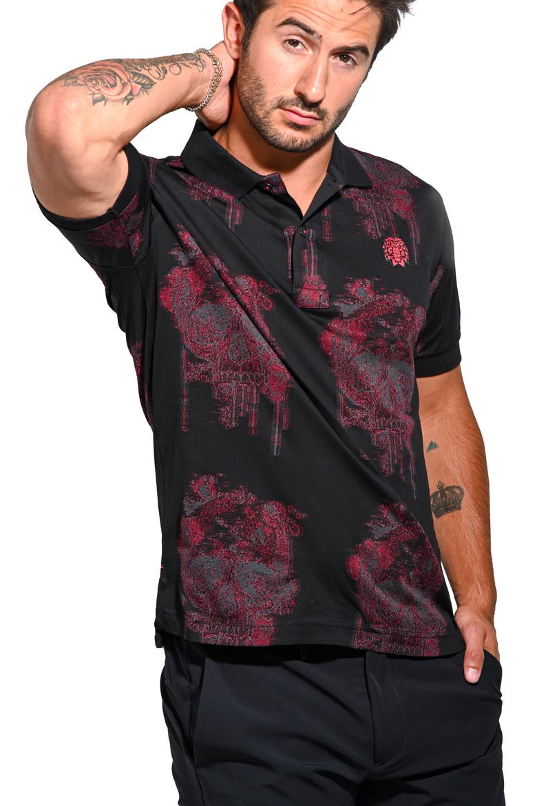 Mozart Triangle Polo, Alternate, color, RED