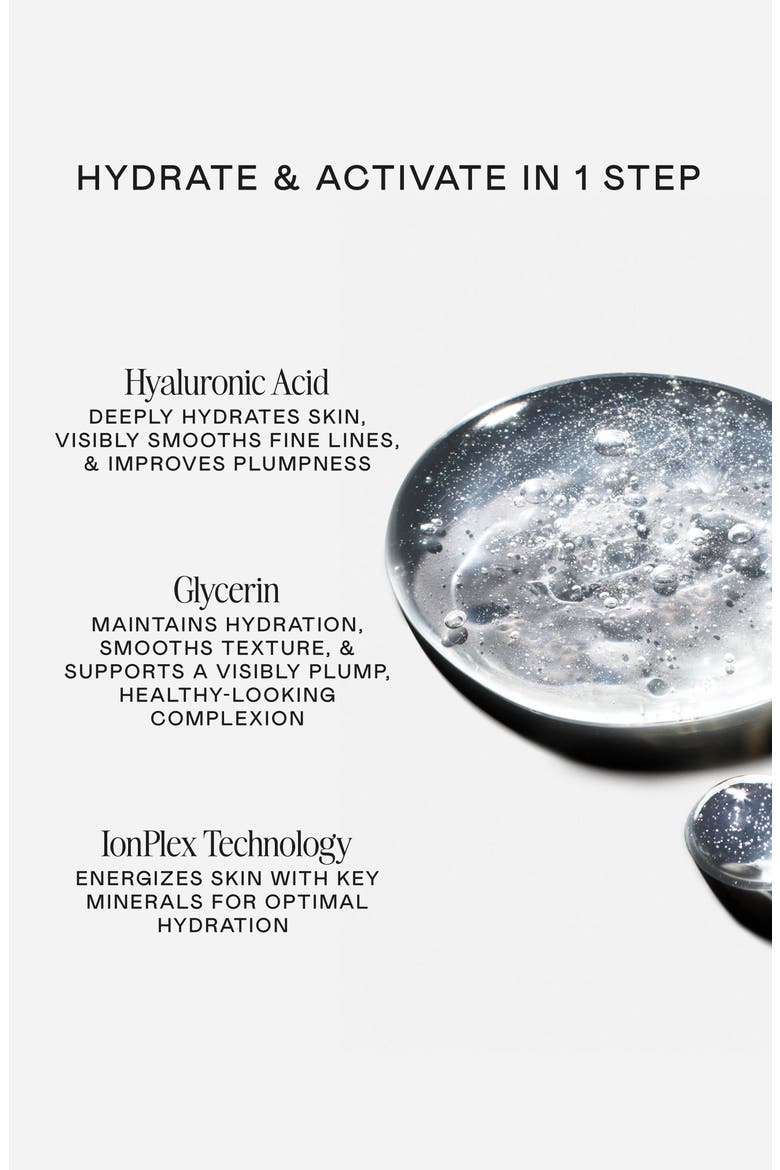 Aqua Gel Hydrating Microcurrent Activator with Hyaluronic Acid, Alternate, color, NO COLOR