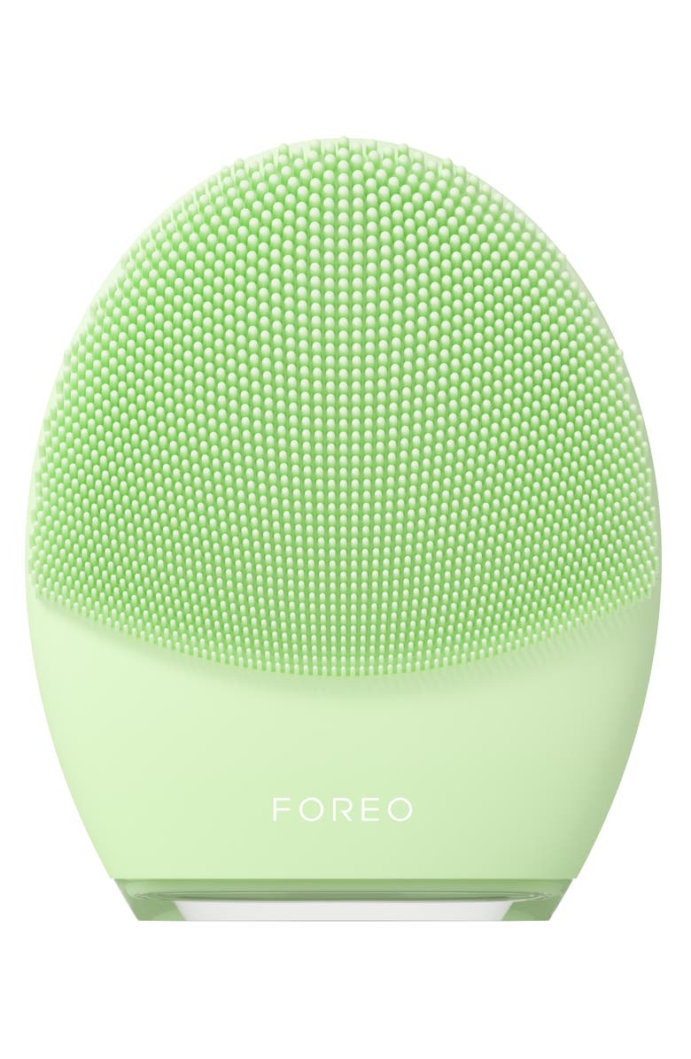 FOREO LUNA 4 Combination Skin Cleansing & Firming Device, Main, color, Pistachio