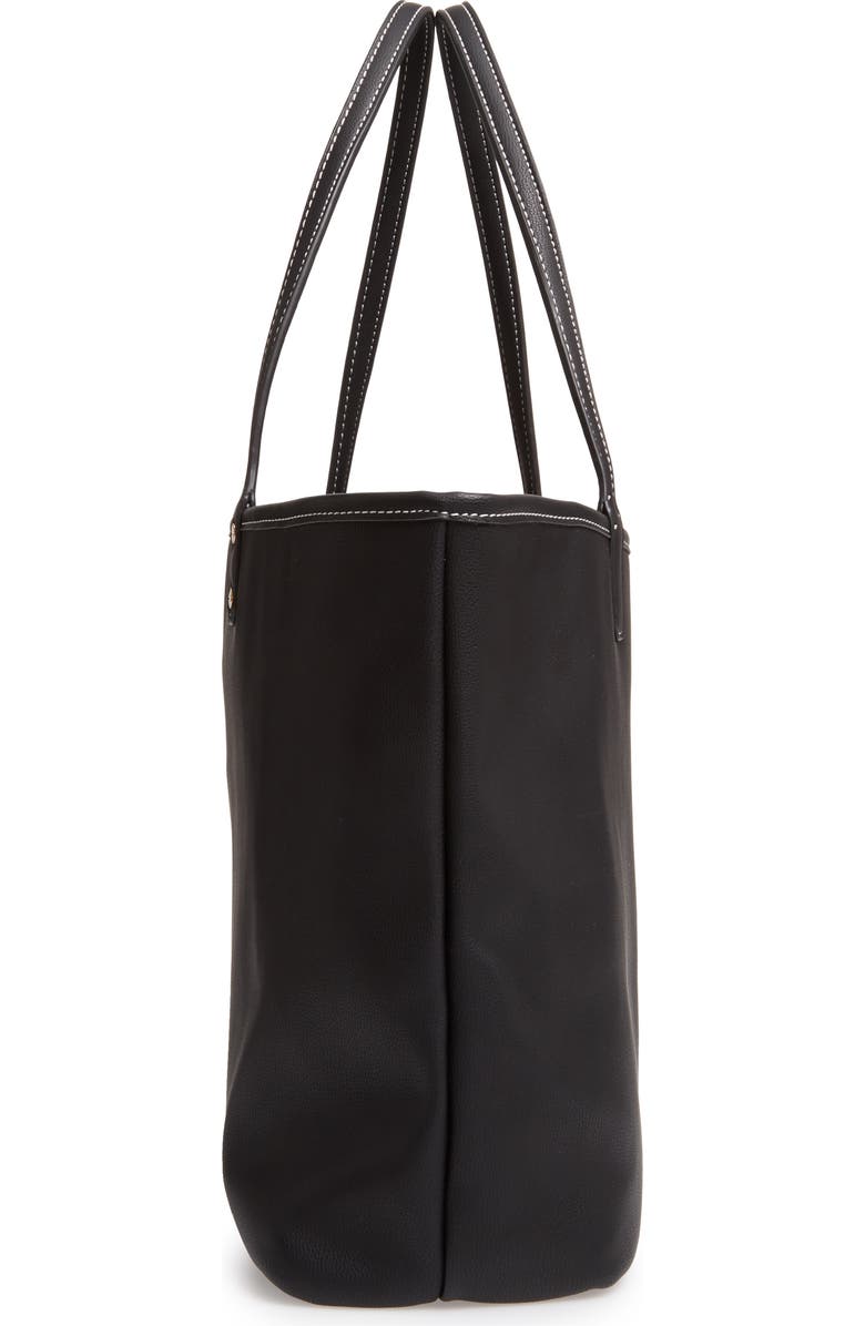 Mali + Lili Evie Reversible Vegan Leather Tote, Alternate, color,