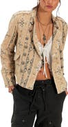 Free People Lotty Jacquard Jacket