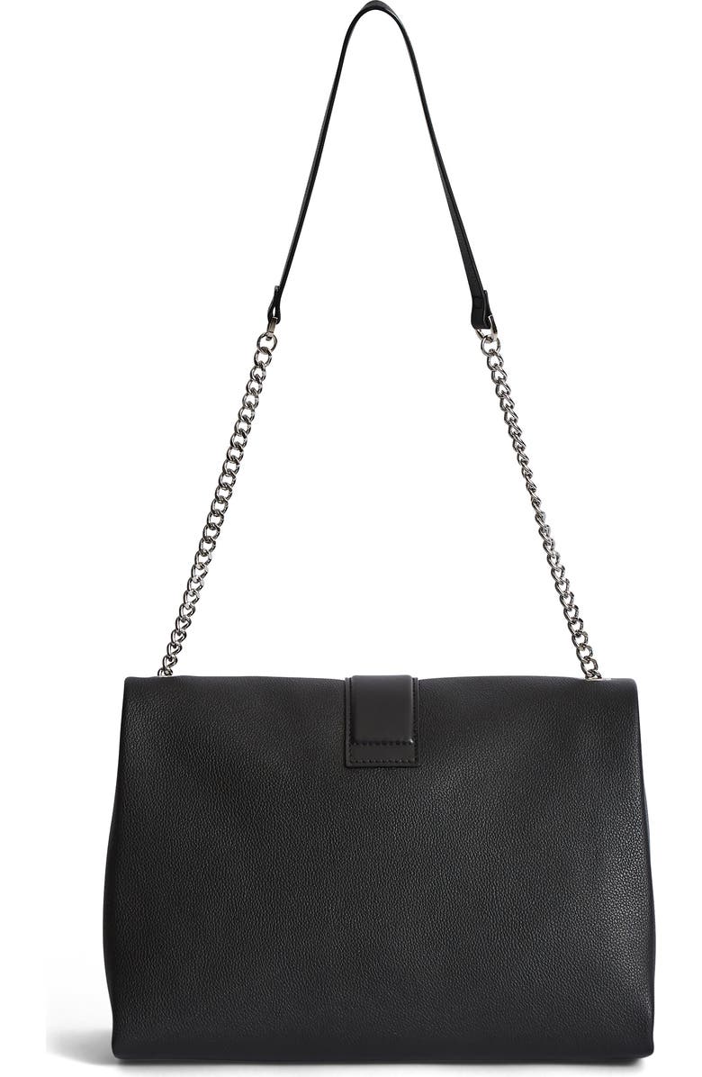 Reiss Maya Leather Shoulder Bag, Alternate, color,