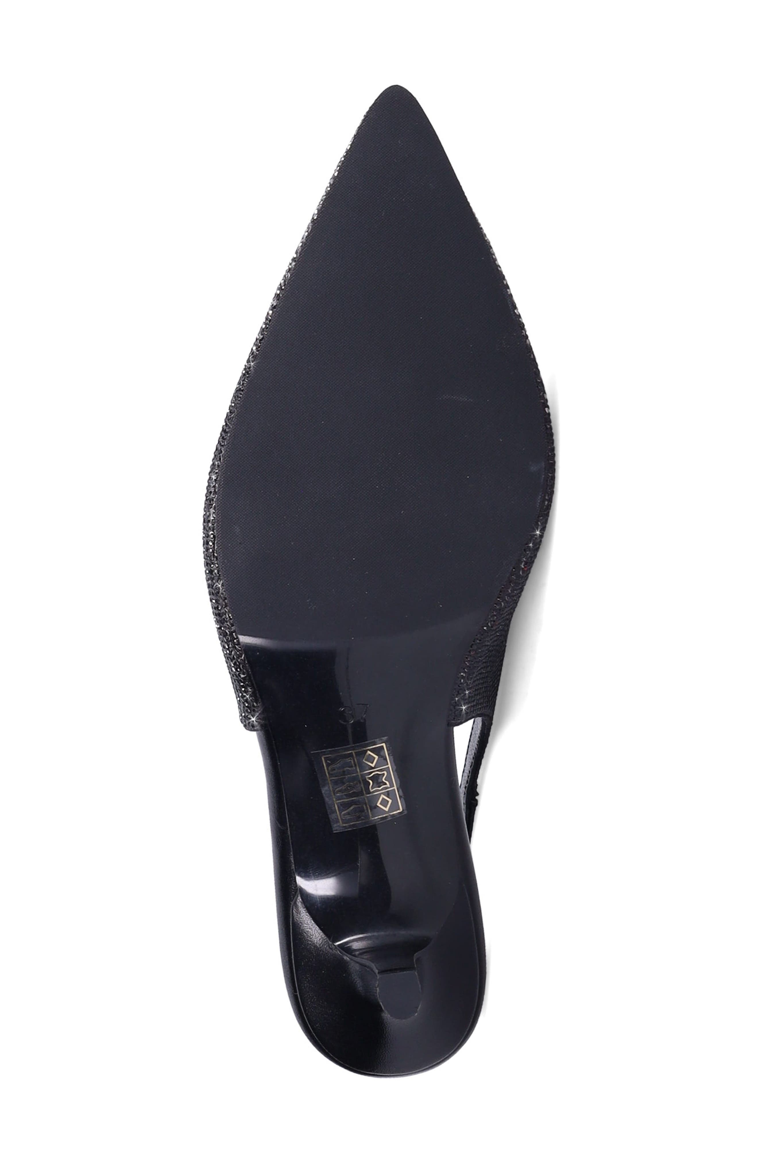 Haisley Crystal Pump, Alternate, color, ONYX