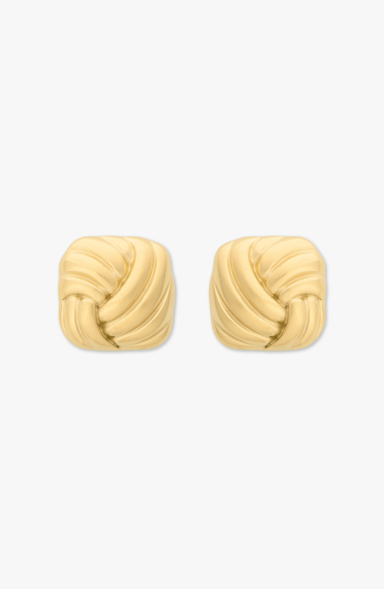 CUFFED BY NANO Lexy Double Link Earrings, Alternate, color, Gold