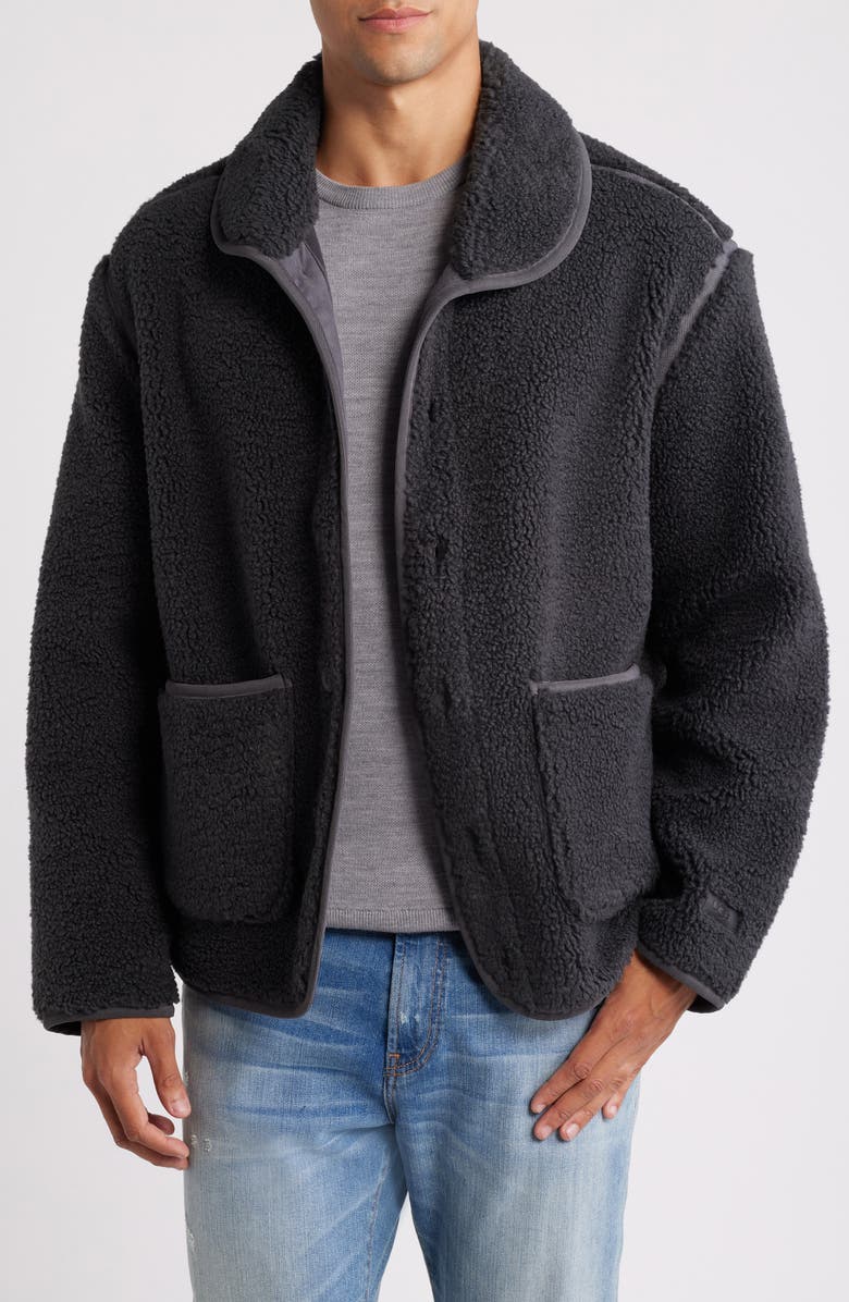 UGG<sup>®</sup> Elias Uggfluff Fleece Jacket, Main, color, 