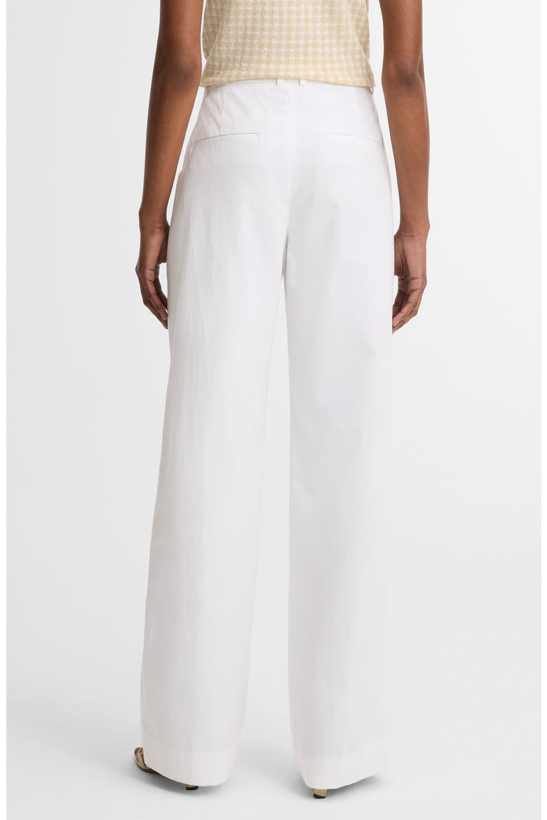 Camille Mid Rise Wide Leg Trousers, Alternate, color, OPTIC WHITE
