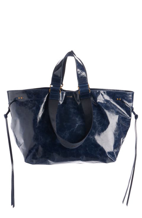 Wardy Leather Shopper Tote