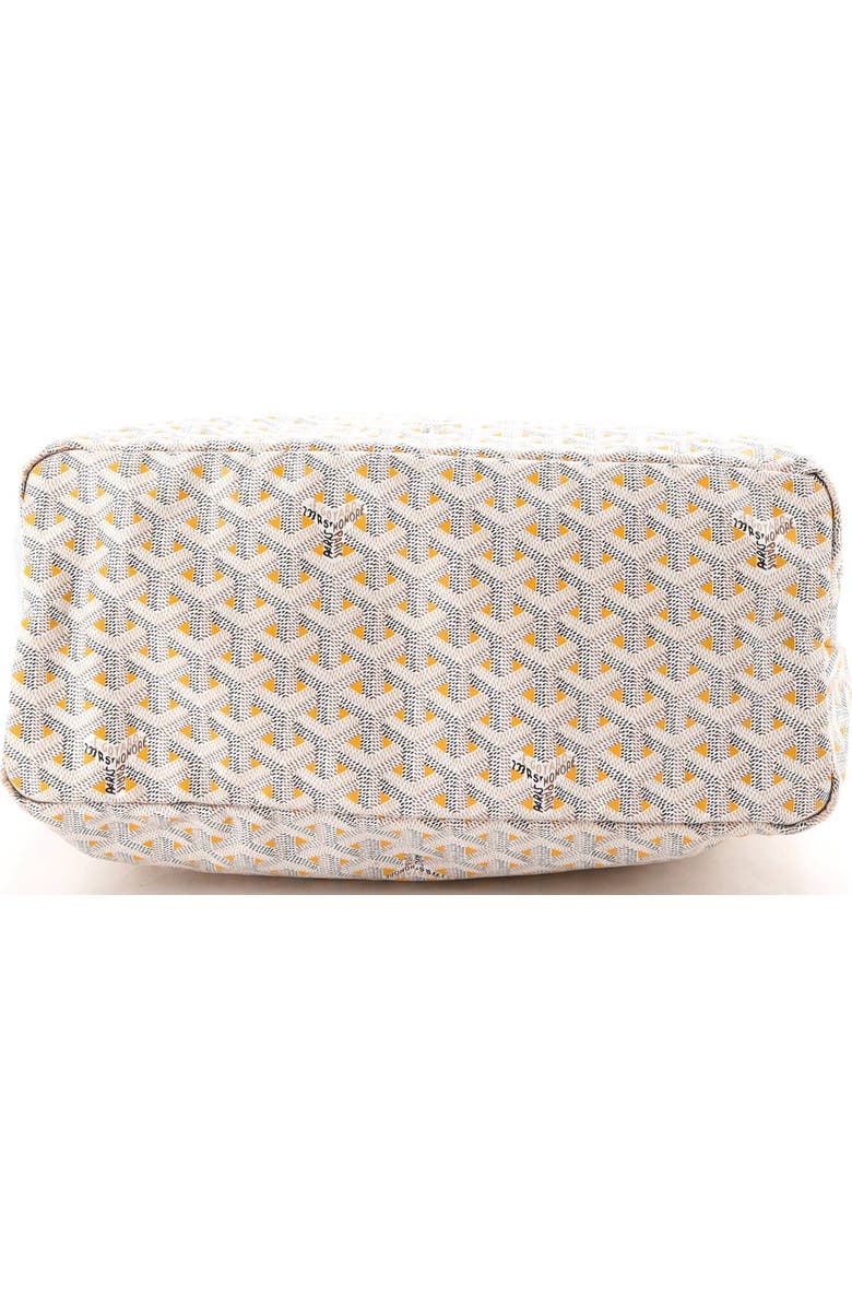 Pre-Owned Goyard Saint Louis Tote Claire Voie Coated Canvas PM, Alternate, color, White