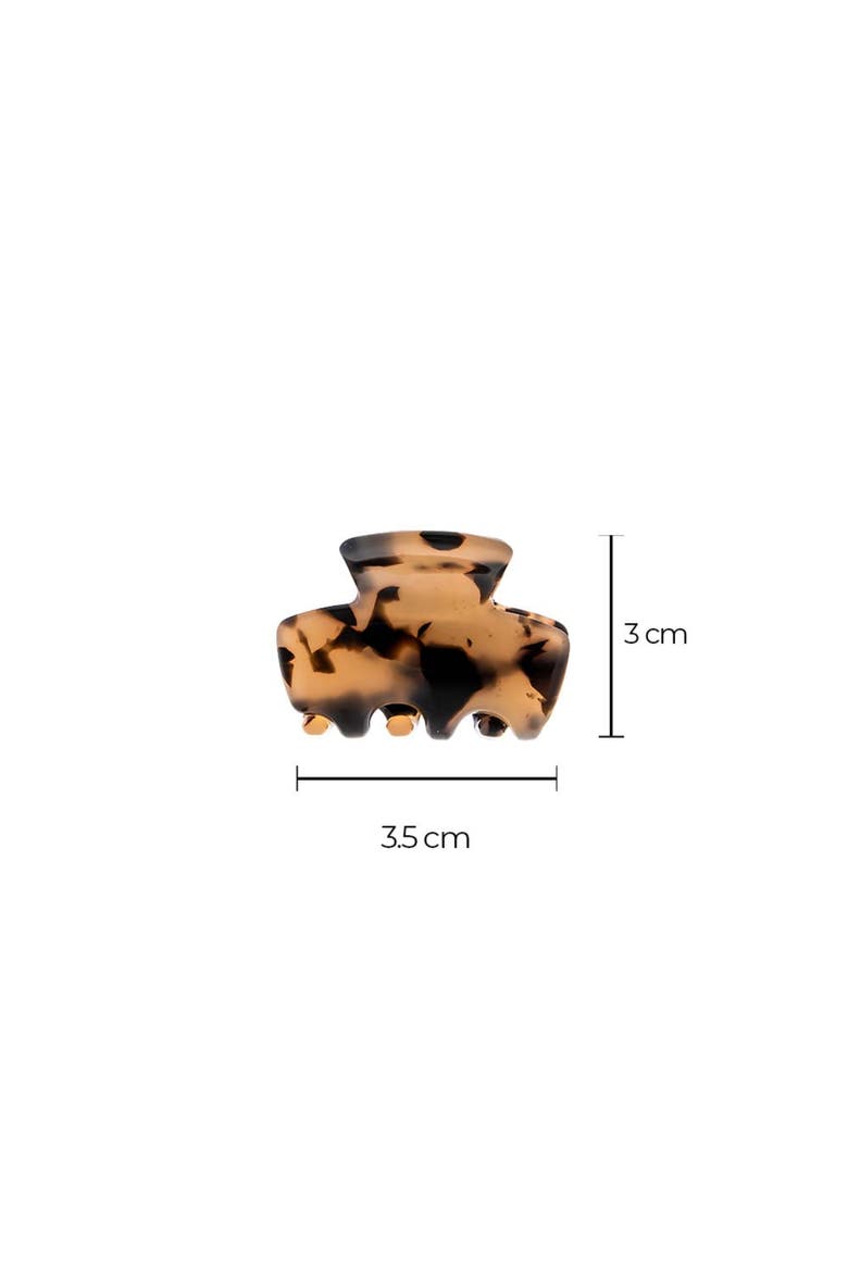 Neutral Classics Mini Claw Clip Set, Alternate, color, Black & Tortoise