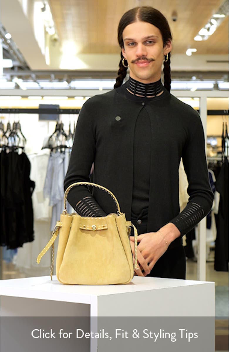 Romy Suede Bucket Bag, sales video thumbnail