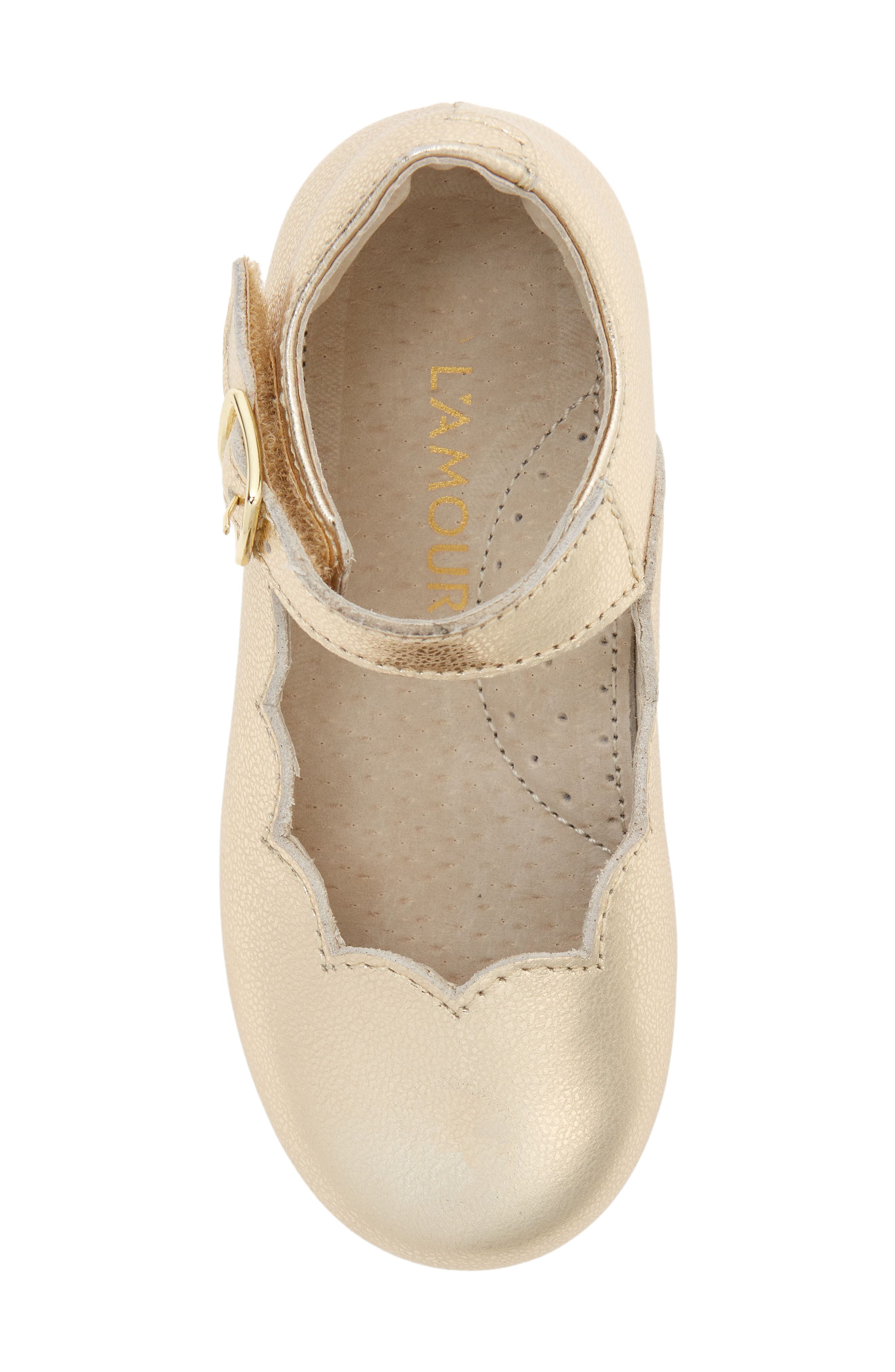 Kids' Sonia Mary Jane Flat, Alternate, color, GOLD