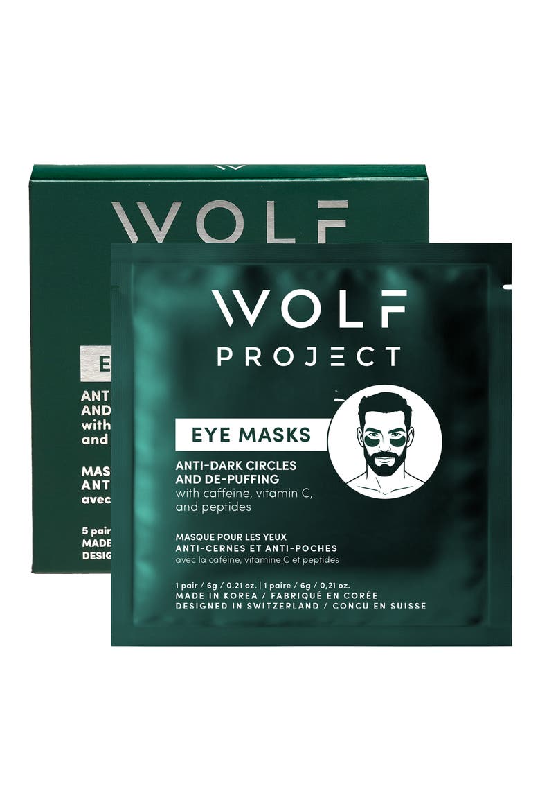 5-Pair Eye Mask Boosters, Alternate, color, BLACK