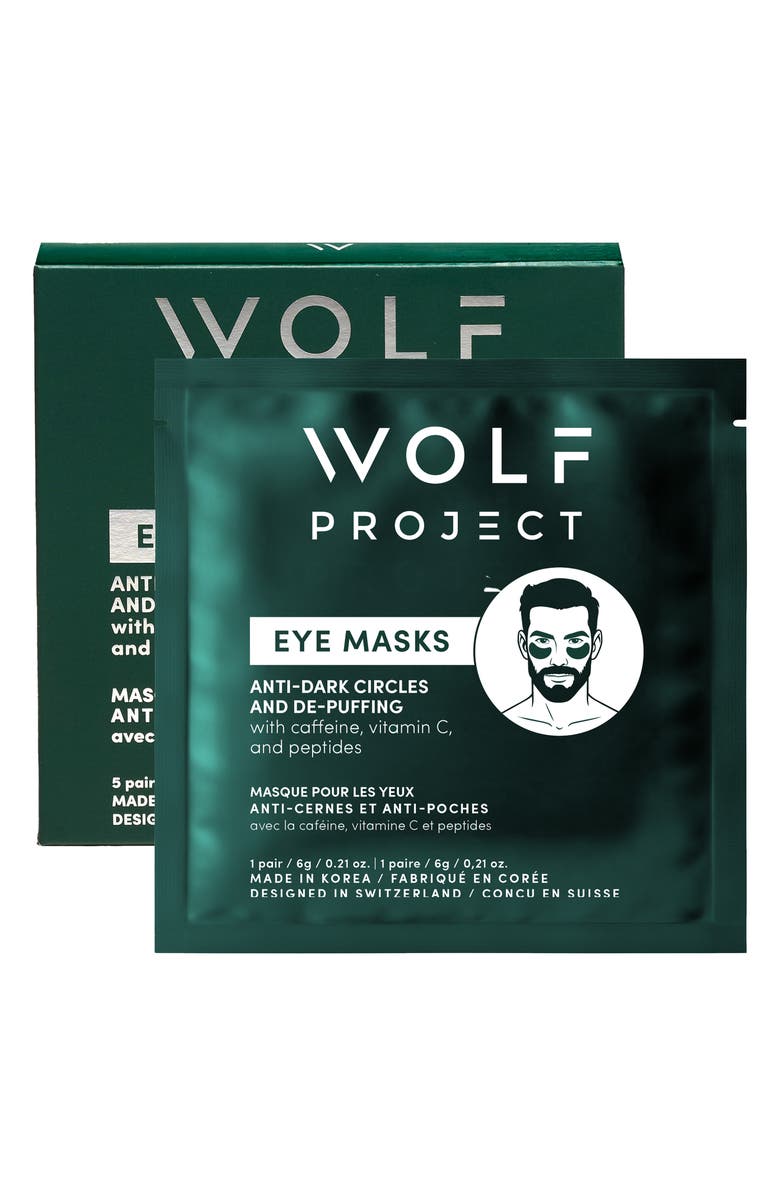 Wolf Project 5-Pair Eye Mask Boosters, Alternate, color, 