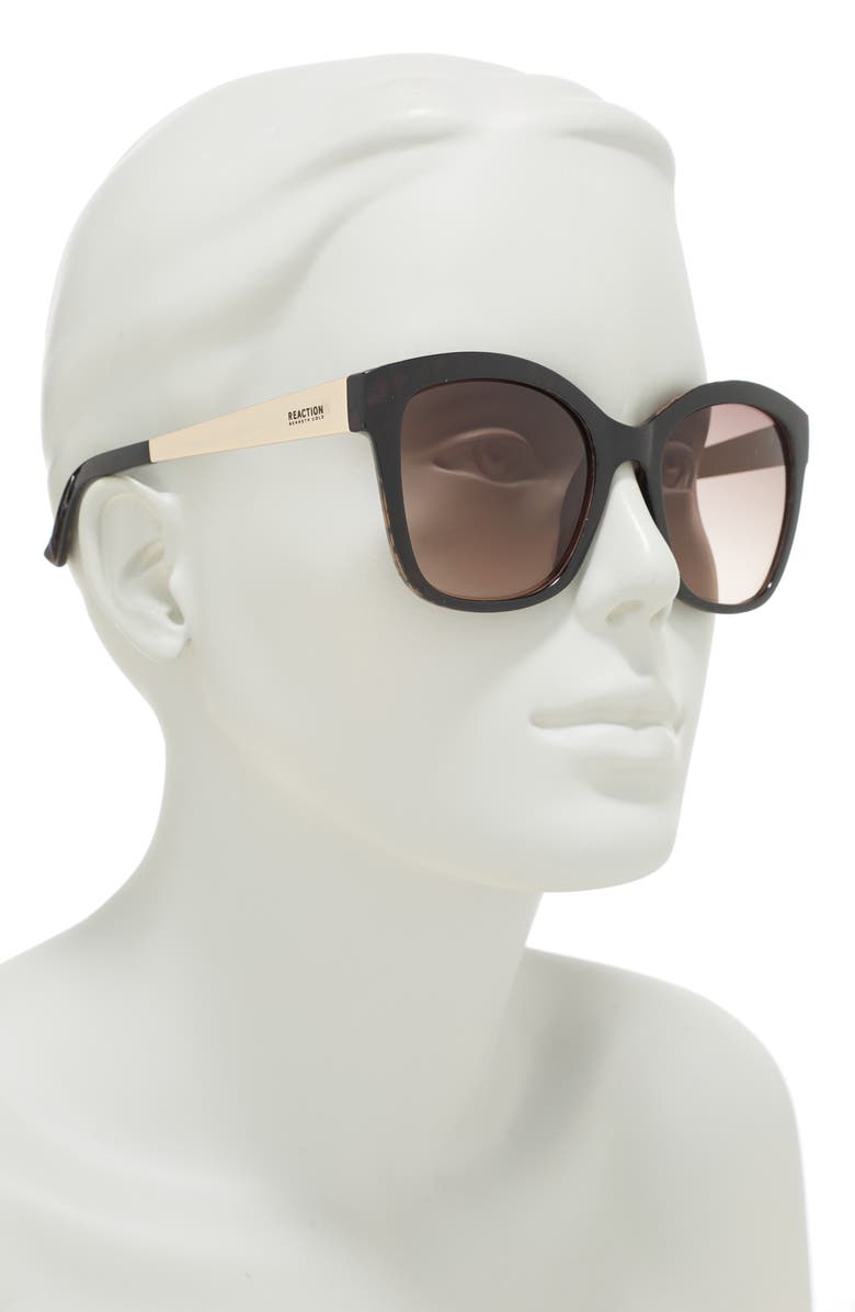 Kenneth Cole Reaction 54mm Square Sunglasses, Alternate, color, 