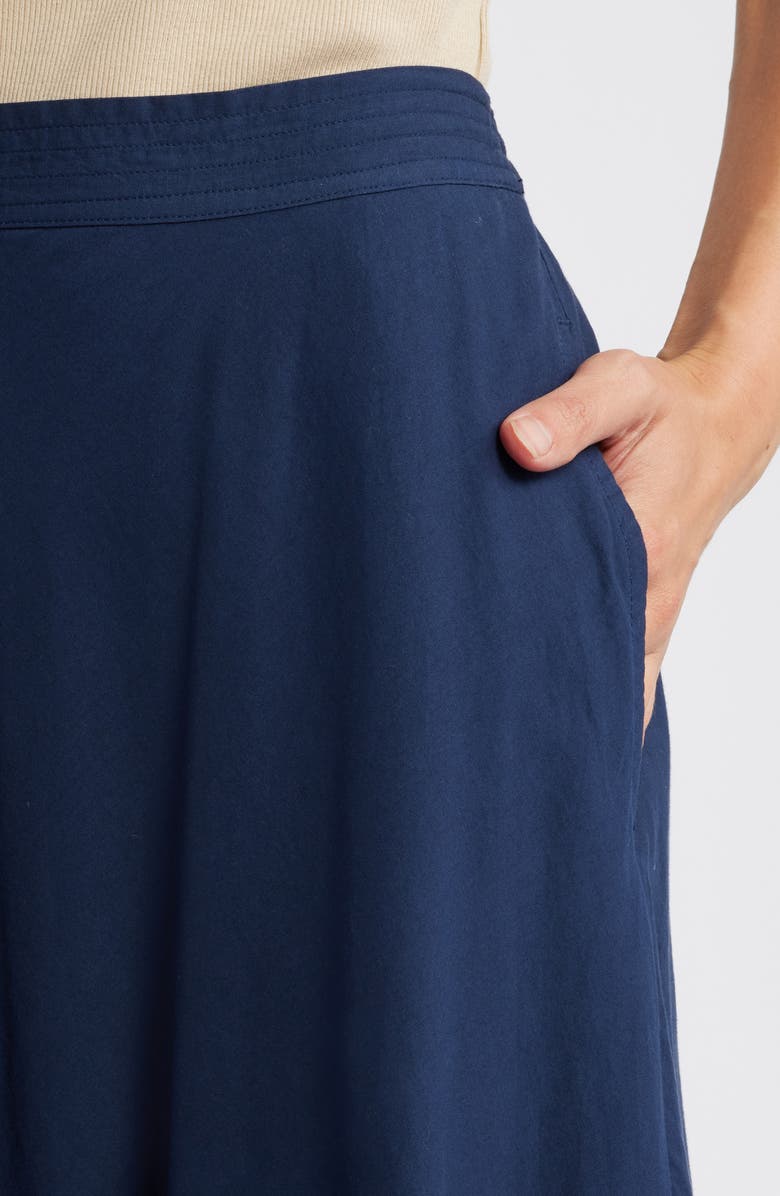 XÍRENA Stela Cotton Poplin Skirt, Alternate, color,