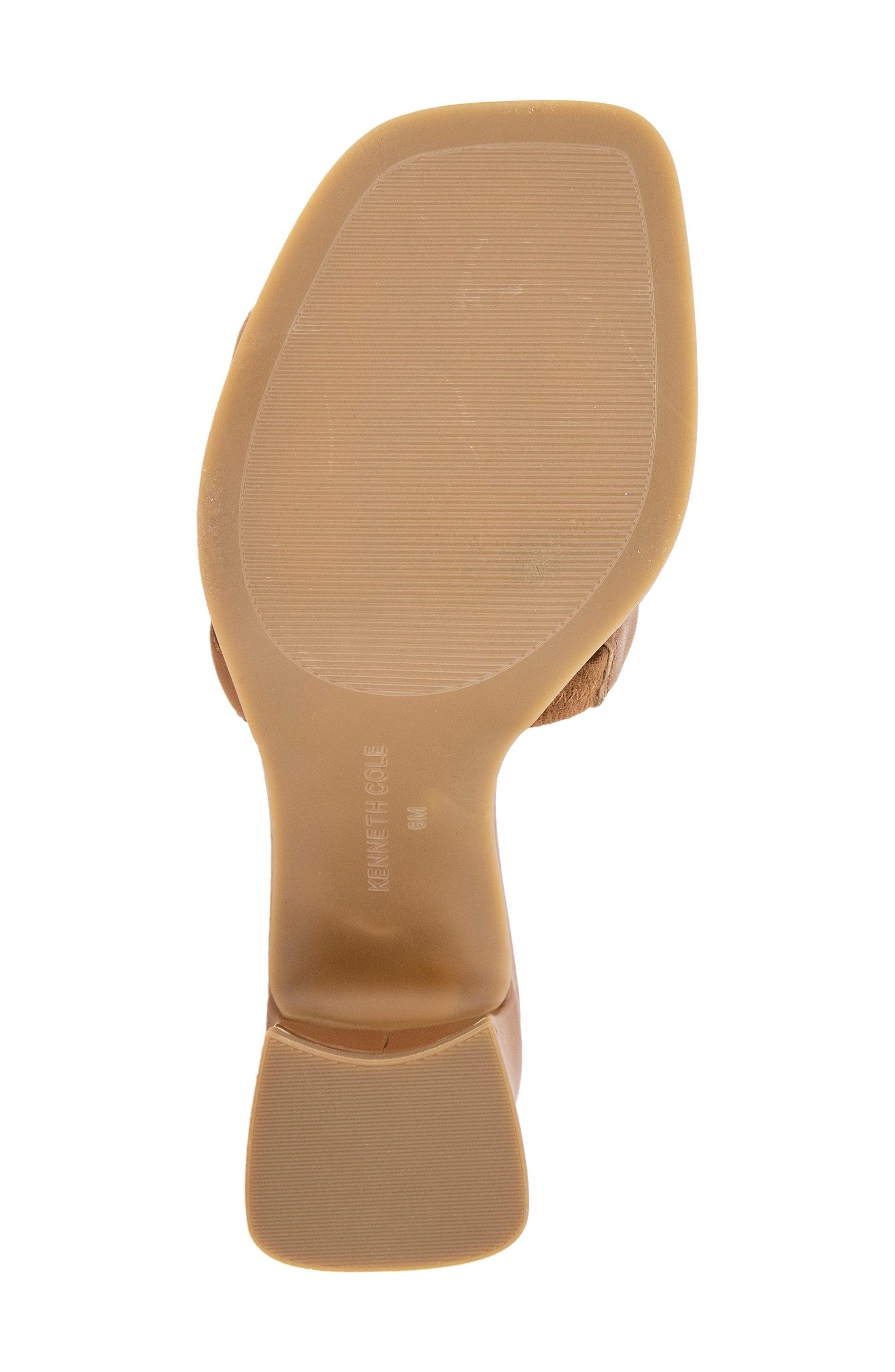 Kenneth Cole New York Harper Block Heel Sandal, Alternate, color, Cognac Leather