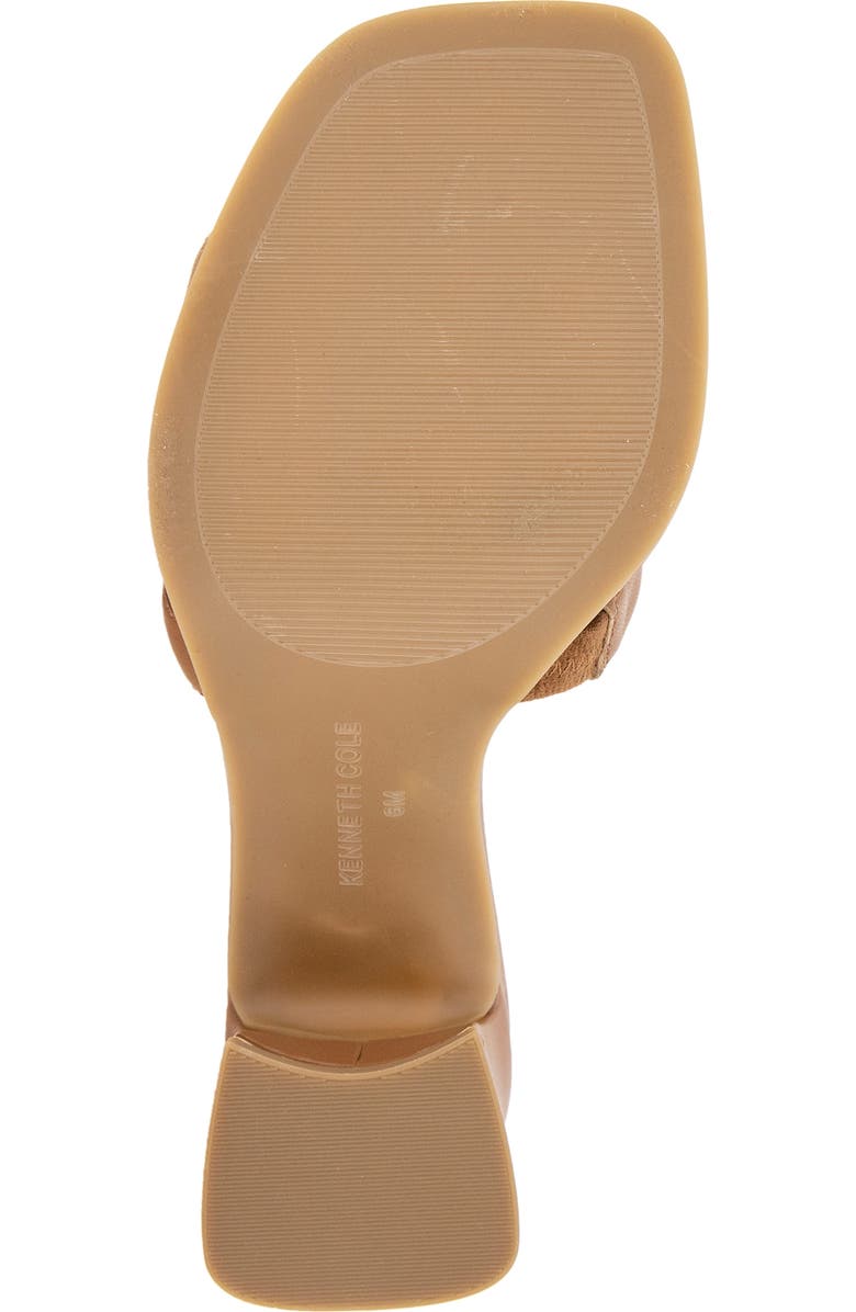 Kenneth Cole New York Harper Block Heel Sandal, Alternate, color, Cognac Leather