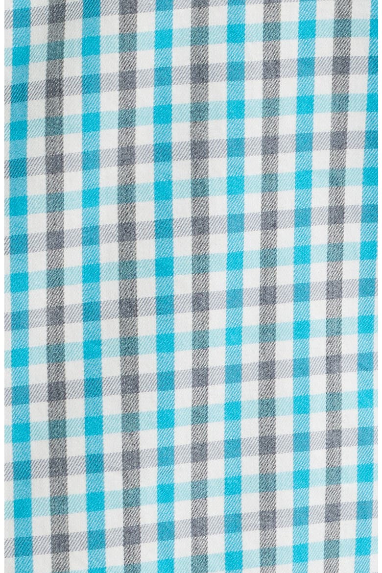 Kirtland Check Stretch Button-Down Shirt, Alternate, color, MALIBLU