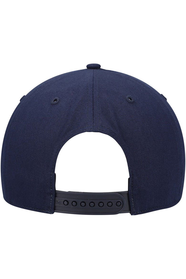 Men's '47 Navy Washington Capitals Reflex Hitch Snapback Hat, Alternate, color, Navy