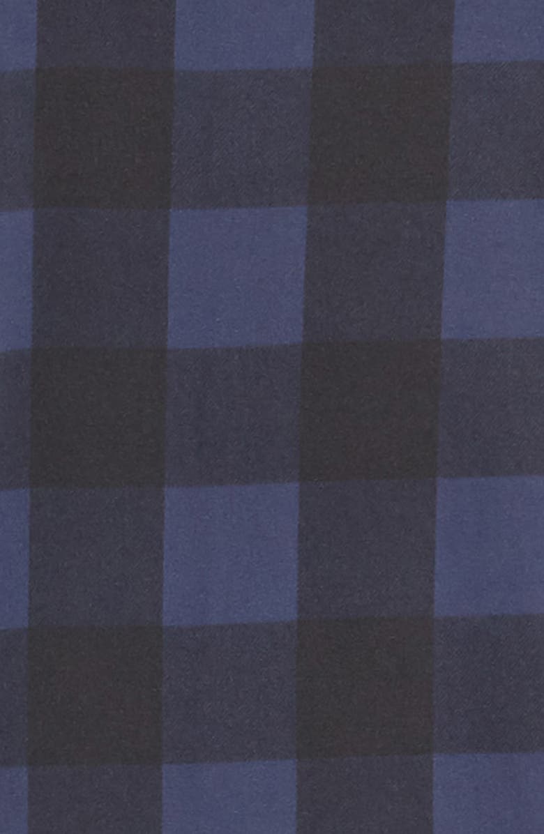 Bugatchi Shaped Fit Check Performance Button-Up Shirt, Alternate, color, 